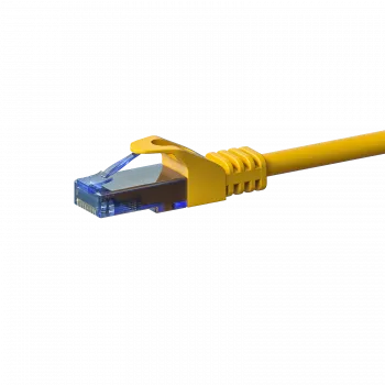 DSIT UTP CAT6a 50 m gul - 100 % kobber (DC-U6A7-500)