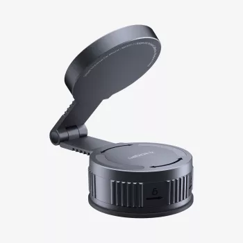 SPIGEN MFT35-1 OneTap Pro MagSafe Magnetisk Bilholder til Instrumentbræt, Forrude og Skærm, sort