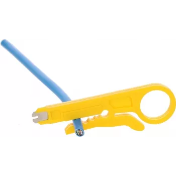 DSIT DC-PINCHER-CUT Automatisk Afisoleringstang med Integreret Kabelskærer, 0,2-6,0 mm² / 24-10 AWG, Selvjusterende, sort/rød