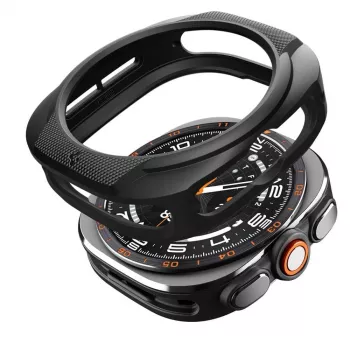 Spigen Liquid Air Cover til Samsung Galaxy Watch Ultra 2 2026 (47mm) - Mat sort