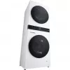 LG WashTower WT1210WWF WiFi-kompatibel 12kg vaske-tørremaskine med varmepumpe, hvid