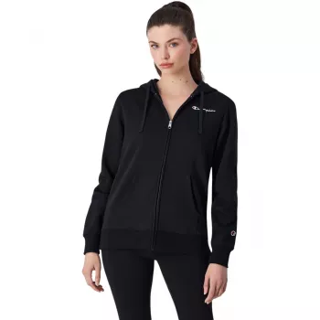 Champion hættetrøje med gennemgående lynlås 117531 KK001, sort, XL