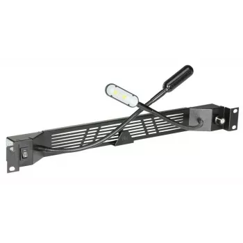 DSIT 19 inch svanehals-LED-lampe med dimmer - hvid/blå