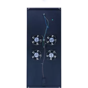 DSIT DS-FT120 Roof Fan Unit for 1200mm Server Racks - 4 Fans with Thermostat, 480 m³/h, 230V, Black