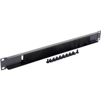 DS-IT 19 inch Cable Management with Brush Strip - 1U (DS-BCM)