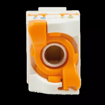 DSIT CAT6a UTP keystone-netværksstik - værktøjsfrit twist-design (DS-KC-UTP6A-TL-T)