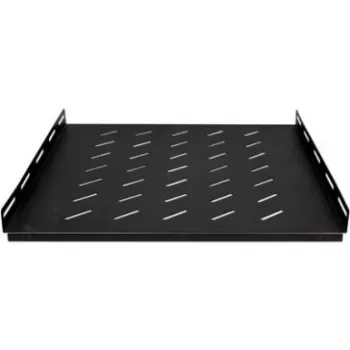 DSIT DS-FH120 Fixed Rack Shelf for 1200mm Deep Server Cabinets, 30kg Load, 1U, Black
