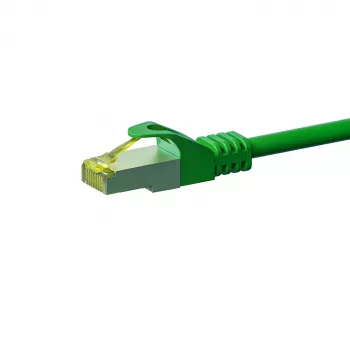 DSIT Cat.7 S/FTP (PiMF) RJ45 Network Cable, Green, 20 m