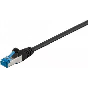 DSIT CAT 6a S/FTP LSOH Network Patch Cable, 15 m, Black