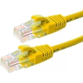 DSIT CAT6 U/UTP Network Cable, 3 m, Yellow, 100% Copper (DC-67-030)