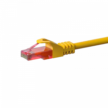 DSIT CAT6 U/UTP Network Cable, 3 m, Yellow, 100% Copper (DC-67-030)