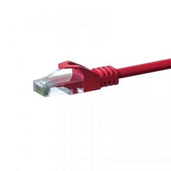 DSIT CAT 6 U/UTP netværks-patchkabel 0,50 m rød CCA (DC-C65-005)