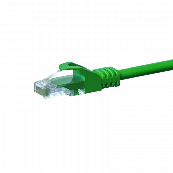 DSIT CAT 5e U/UTP Network Patch Cable, 0.5m, Green, CCA, RJ45