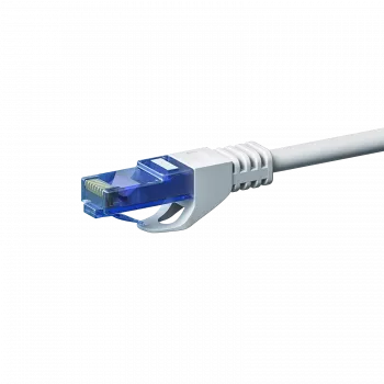 DSIT CAT6a-netværkskabel 100 % kobber - U/UTP - 1 meter - hvid (DC-U6A2-010)