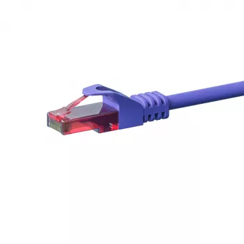 DSIT CAT6 Network Cable U/UTP 50m Violet 100% Copper - DC-68-500