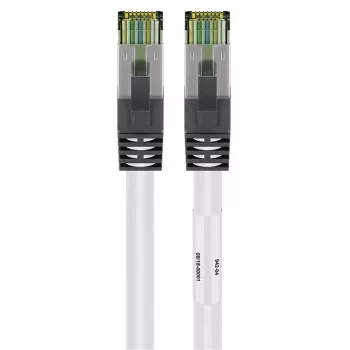 DSIT RJ45 Network Cable S/FTP PiMF CAT 8 Raw Cable White 3m