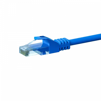 DSIT CAT 6 U/UTP-netværkskabel, 10 m, blå, CCA, RJ45