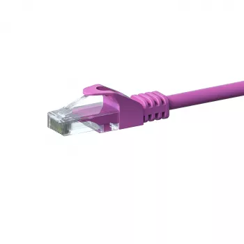 DSIT CAT 6-netværkskabel U/UTP - 15 meter - pink - CCA (DC-C69-150)