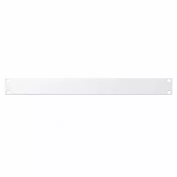 DSIT 19 inch 1U blindplade hvid DS-Blind1-W