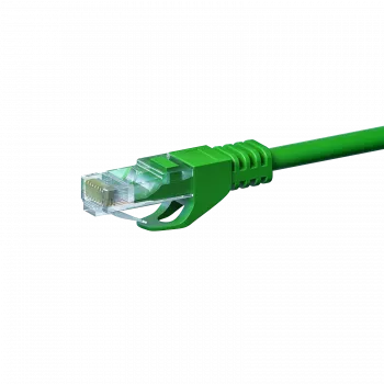 DSIT CAT5e U/UTP Network Patch Cable, 3 m, Green, 100% Copper