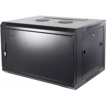DSIT 4U vægmonteret serverskab med metaldør 600x450x280mm