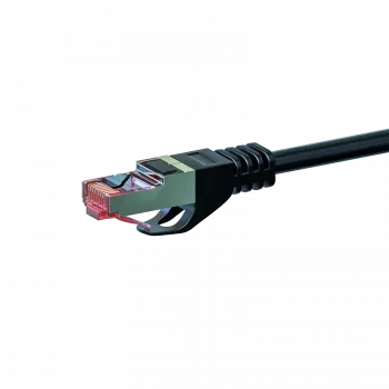 DSIT CAT 6 S/FTP LSOH netværks-patchkabel, 0,25 m, sort (DC-S60-002)