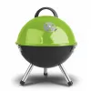 FIELDMANN FZG 1000G kulgrill, 44 cm forkromet grillrist, emaljeret stålkrop, trebenet stativ, aftagelig askeopsamler, sort