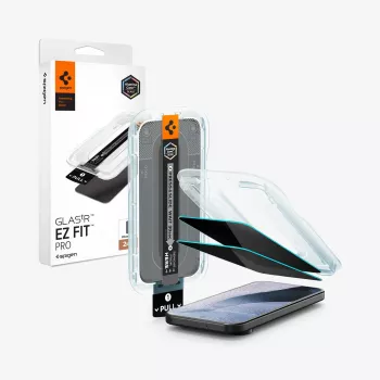 Spigen GLAS.tR EZ Fit Pro AC Privacy skærmbeskyttelse 2-pak til Google Pixel 9 Pro XL / 10 Pro XL / 11 Pro XL