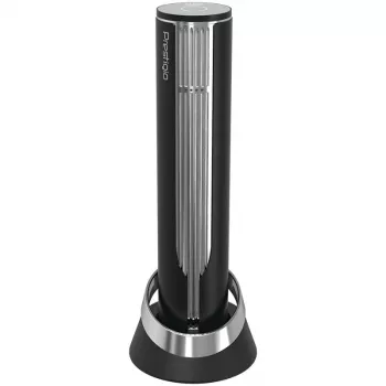 Prestigio Maggiore automatisk vinåbner, sort/sølv (PWO104SL)