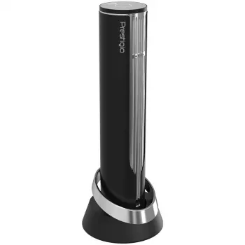Prestigio Maggiore automatisk vinåbner, sort/sølv (PWO104SL)