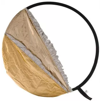 Manfrotto Bottletop-reflektor 5:1, 75 cm, guld/hvid (LL LR3096)