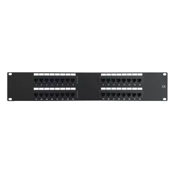 DSIT 19 inch Cat6 UTP 32-port patchpanel 2U sort
