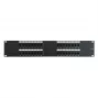 DSIT 19 inch Cat6 UTP 32-port patchpanel 2U sort