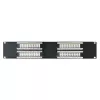 DSIT 19 inch Cat6 UTP 32-port patchpanel 2U sort