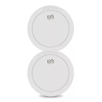Alecto SD1030 2x Smoke Detector with 10-Year Battery Life