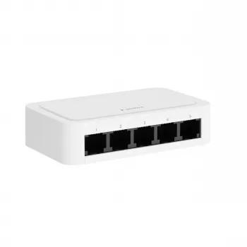 Gembird NSW-G5-02 5-port Gigabit Ethernet-switch - hvid