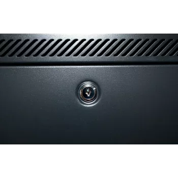 DSIT 22U 19 inch serverrack med glasdør, 600x800x1200 mm, sort (DS6822)