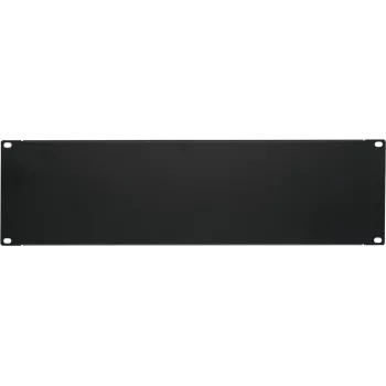 DS-IT 19 inch blindpanel 3U sort stål blindplade (DS-Blind3)