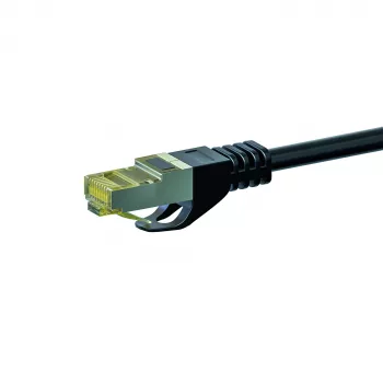 DSIT Cat.7 S/FTP PiMF RJ45 netværks-patchkabel, 30 m, sort