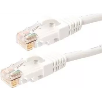 DSIT DC-62-100 CAT6 U/UTP-netværkskabel, 10 m, hvid, 100 % kobber