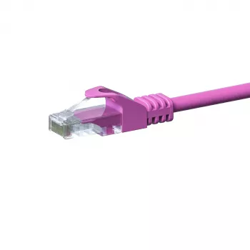 DSIT CAT 5e U/UTP-netværkskabel 15 m pink CCA