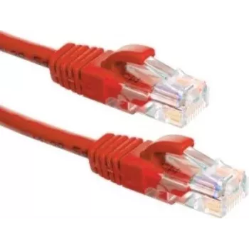 DSIT CAT6a ethernet-patchkabel 100% kobber U/UTP 3 m rød
