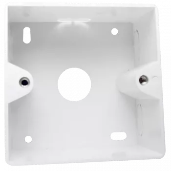DSIT DC-Wall-Frame-W 2-port keystone-vægramme, hvid