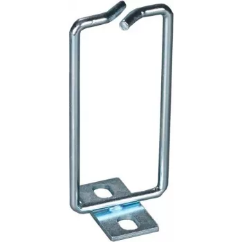 DSIT kabelring 40 x 80 mm DS-Cablering-2 - sort, pulverlakeret stål-kabeladministrationsbøjle til 19 inch racks