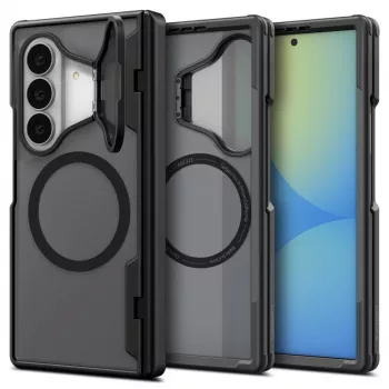 Spigen Optik Armor Pro MagFit-cover til Samsung Galaxy Z Fold 8 Ultra, MagSafe-kompatibel, sort (ACS11500)