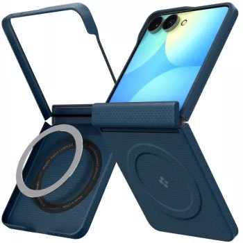 SPIGEN AirSkin Aramid MagSafe-cover til Samsung Galaxy Z Flip 8 - navy