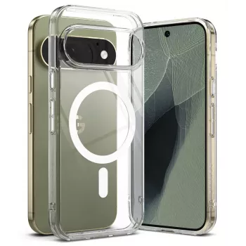 Ringke Fusion Magnetic MagSafe-cover til Google Pixel 11 Pro - transparent