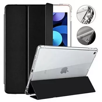 Mercury klar bagsidecover til iPad Pro 12.9 (2018-2022) & iPad Air 13 (2024-2026) - sort ramme