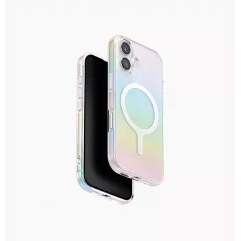 UNIQ Iridescia Magclick ladecover til iPhone 17 - Holo Quartz