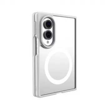 UNIQ Veren AF Magclick ladecover til Samsung Galaxy Z Fold8, hvid
